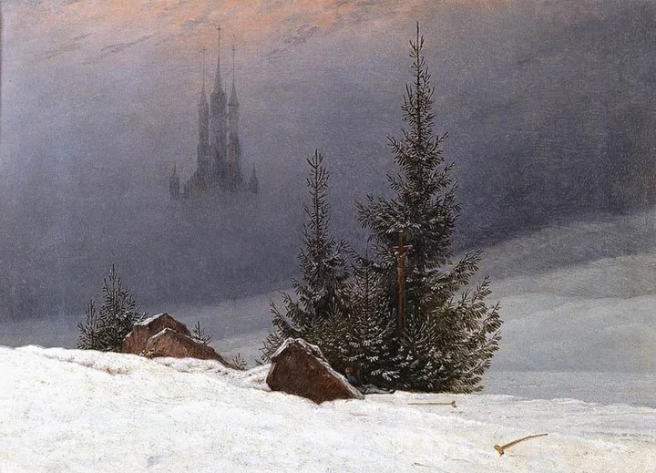 Caspar David Friedrich 1774-1840 | German Symbolist painter