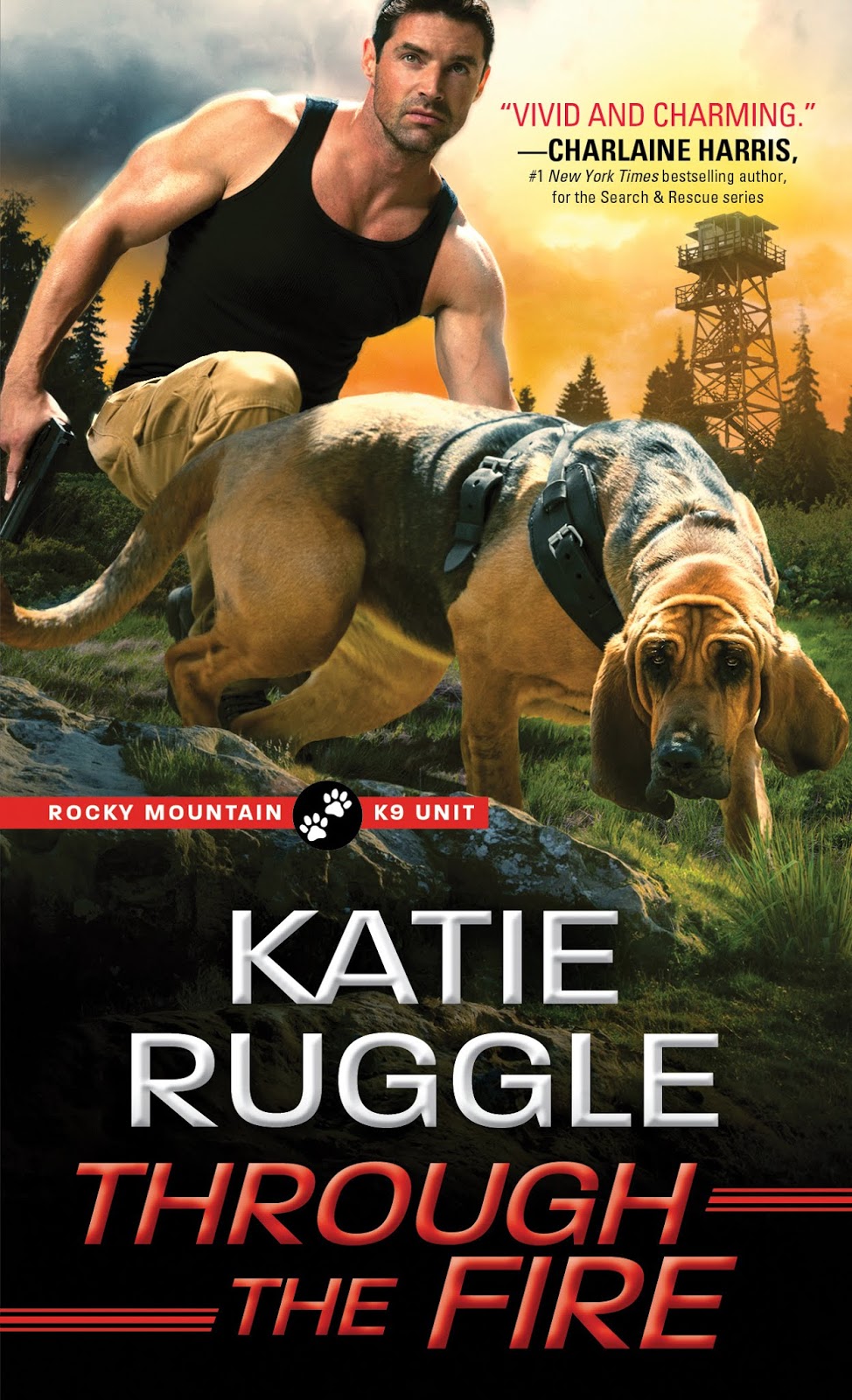 Crystal Blogs Books Review Through the Fire (Rocky Mountain K9 Unit