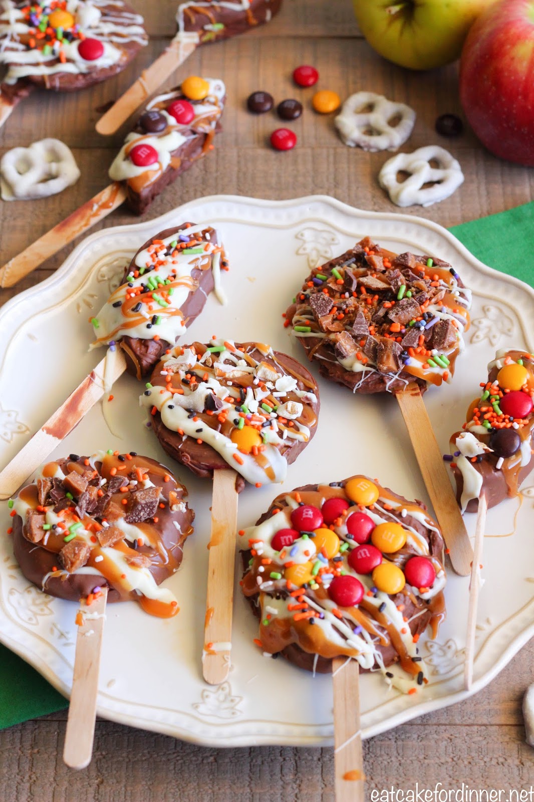 Eat Cake For Dinner Candy Caramel Apple Slices