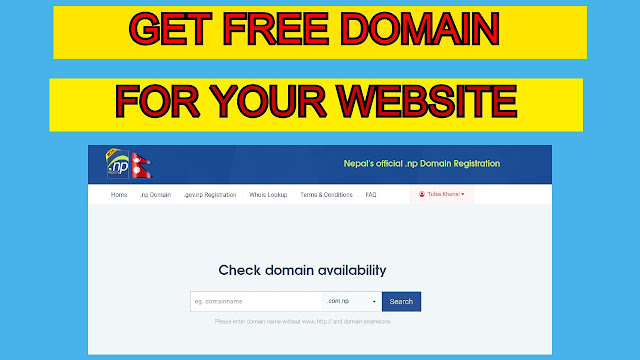 How To Get Domain For Four Website For Free