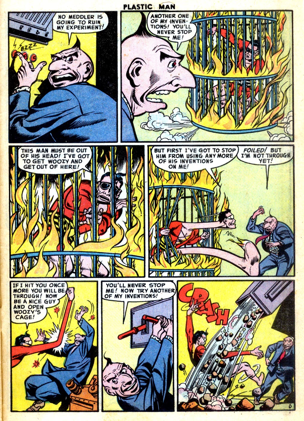 Read online Plastic Man (1943) comic -  Issue #54 - 31