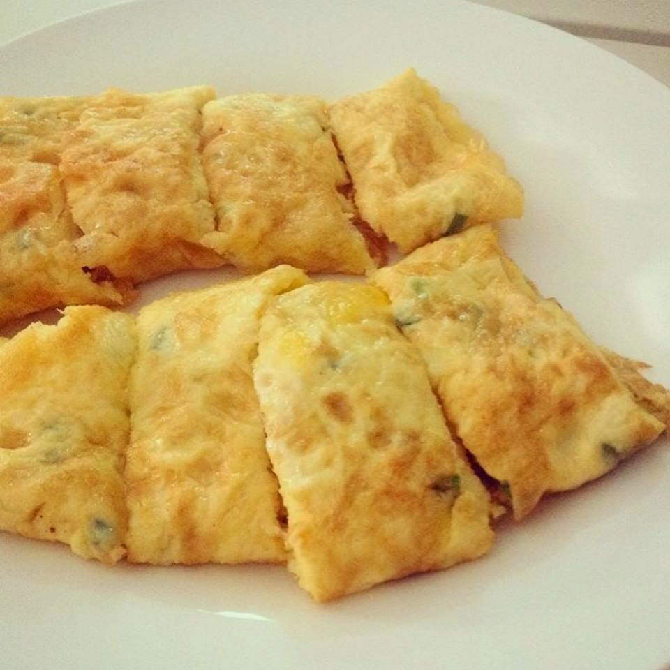 Spoontula Pork Floss Omelette