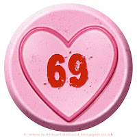69 text on Love Heart sweet free image for texting