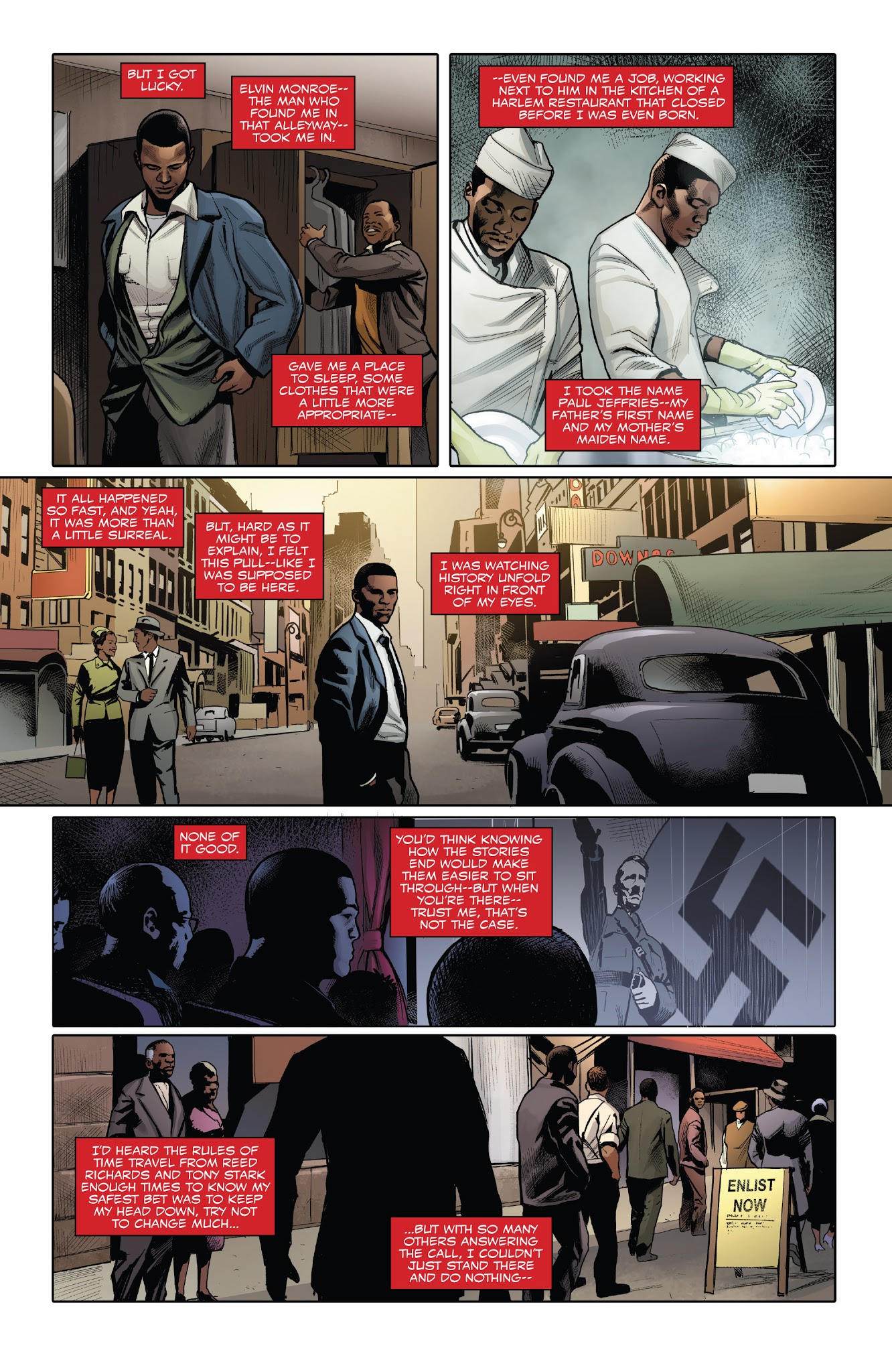 Read online Generations: Sam Wilson Captain America & Steve Rogers Captain America comic -  Issue # Full - 6