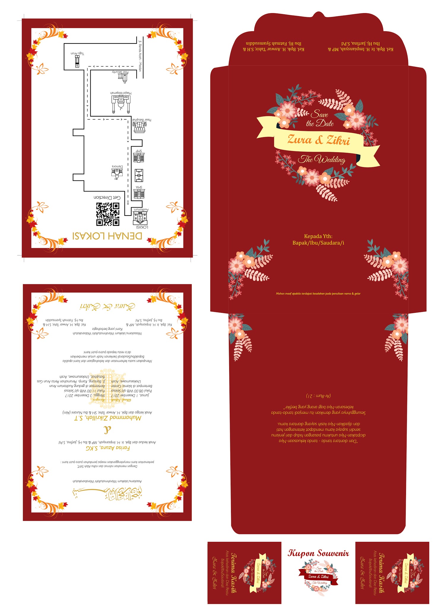 Download Undangan Amplop cdr Blog Sharing