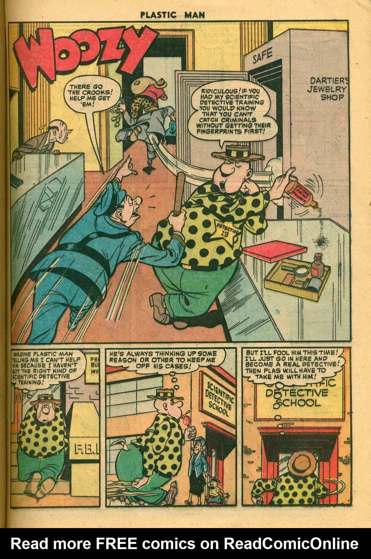 Read online Plastic Man (1943) comic -  Issue #27 - 35