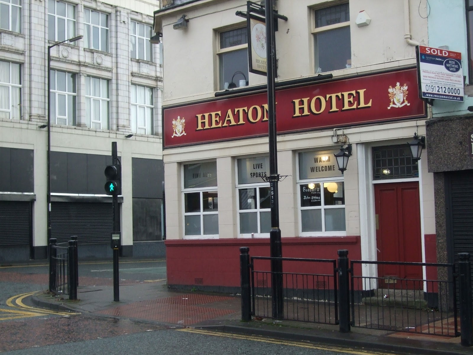 Heaton Hotel, corner Shields Road and Brinkburn Street, Byker, Newcastle