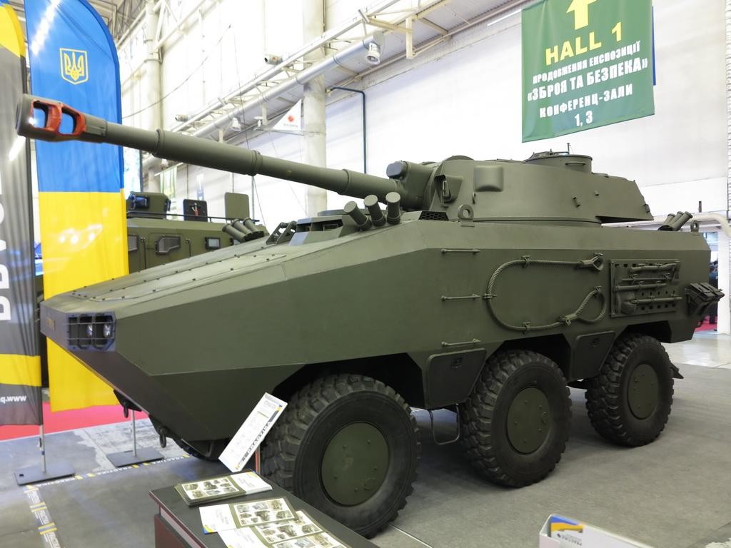 122-мм САУ «Отаман»