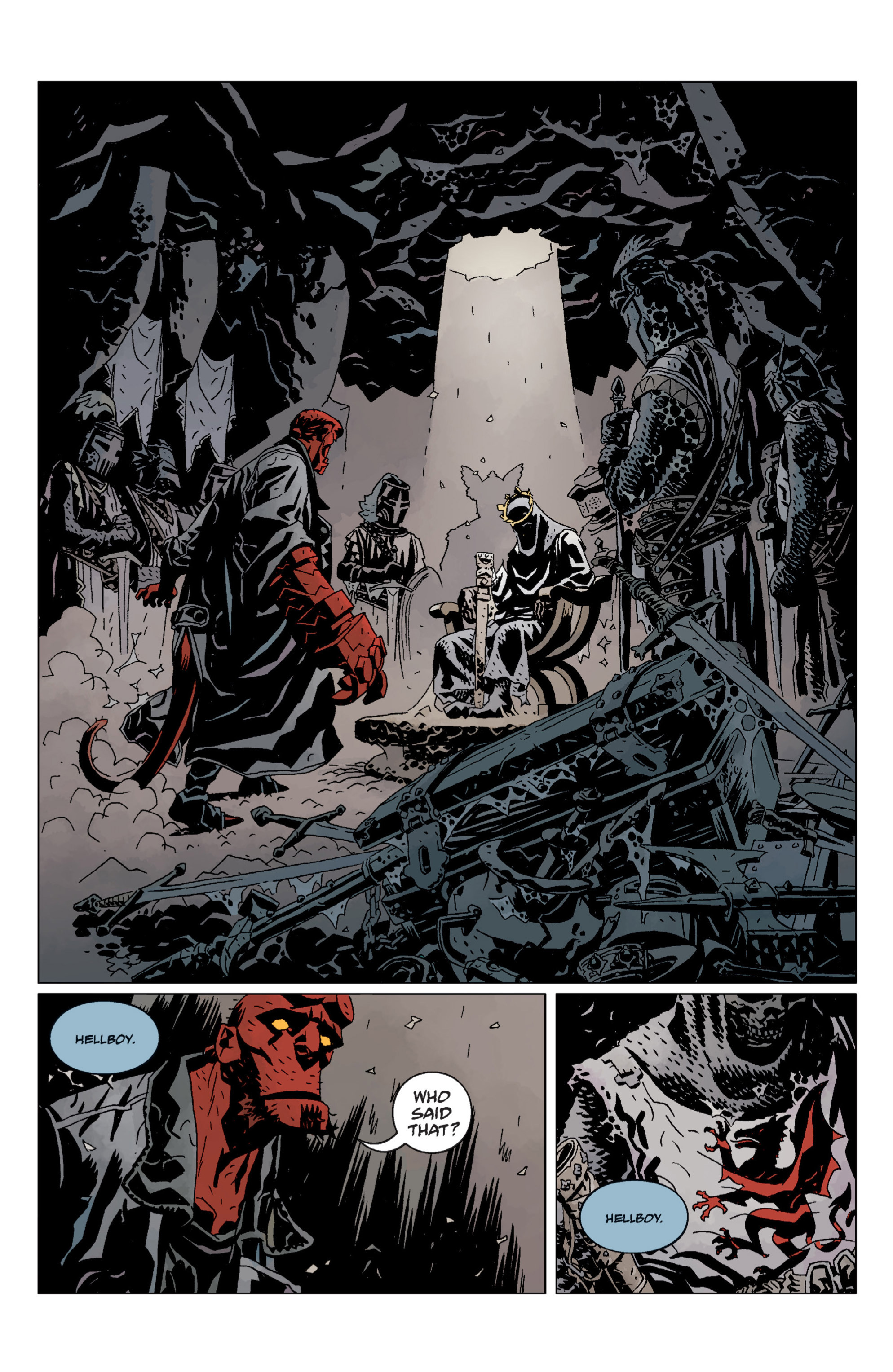 Read online Hellboy comic -  Issue #9 - 38