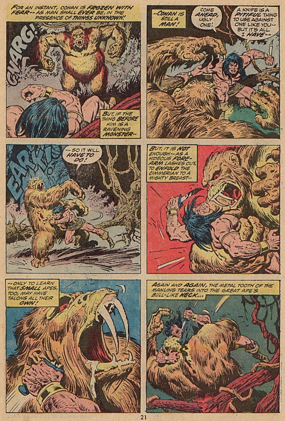 Read online Conan the Barbarian (1970) comic -  Issue #28 - 16