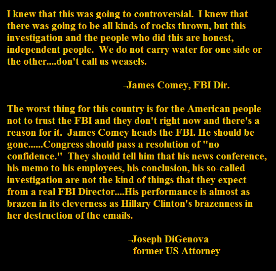 WINSIP CUSTER James Comey's Feud With Joseph DiGenova