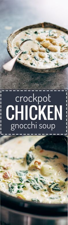 Crockpot Chicken Gnocchi Soup Crockpot Chicken Gnocchi Soup