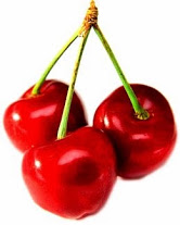 Cereza Cereza roja o cereza de color rojo