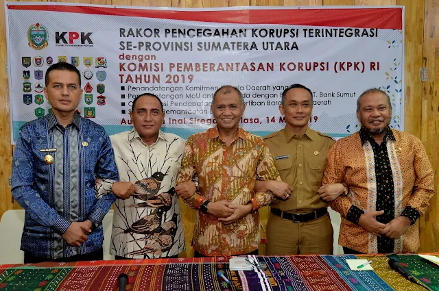 Ketua KPK Agus Rahardjo Sebut MCP Korupsi Pemprov Sumut Capai 72%