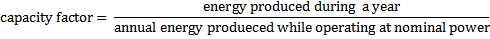 Capacity Factor