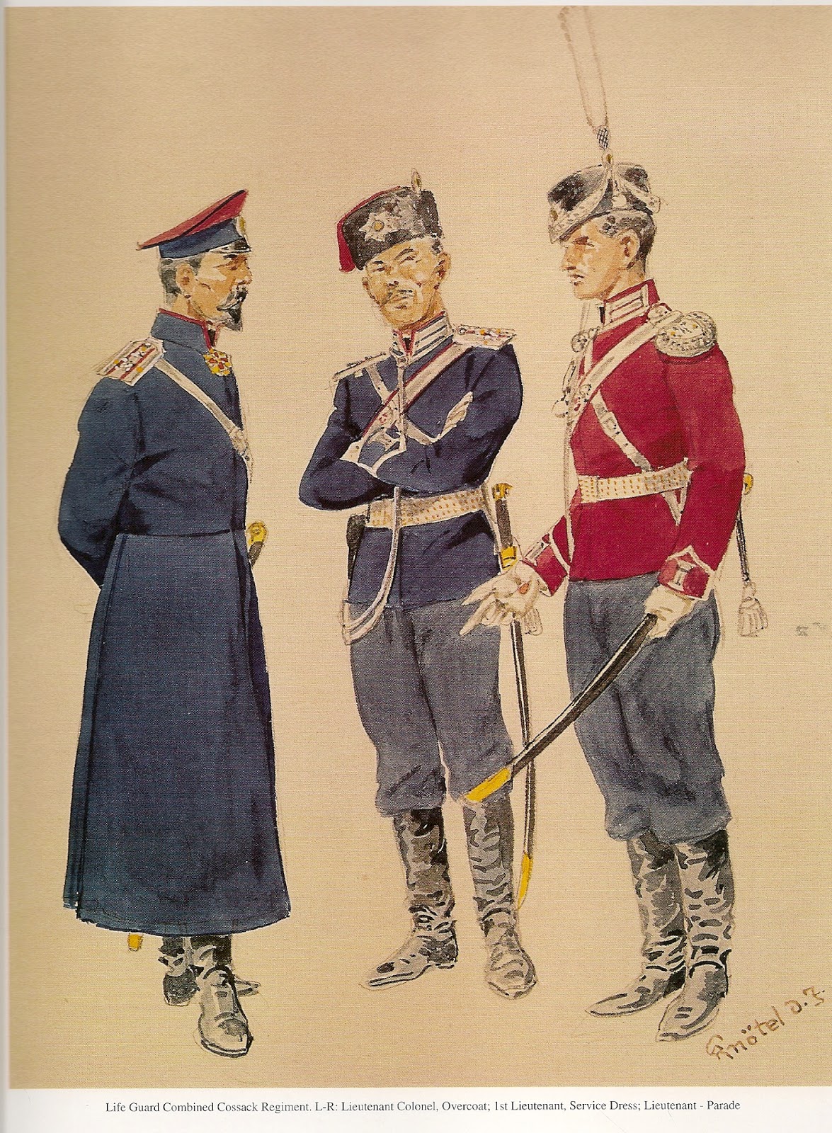 лейб гвардии сводный казачий полк