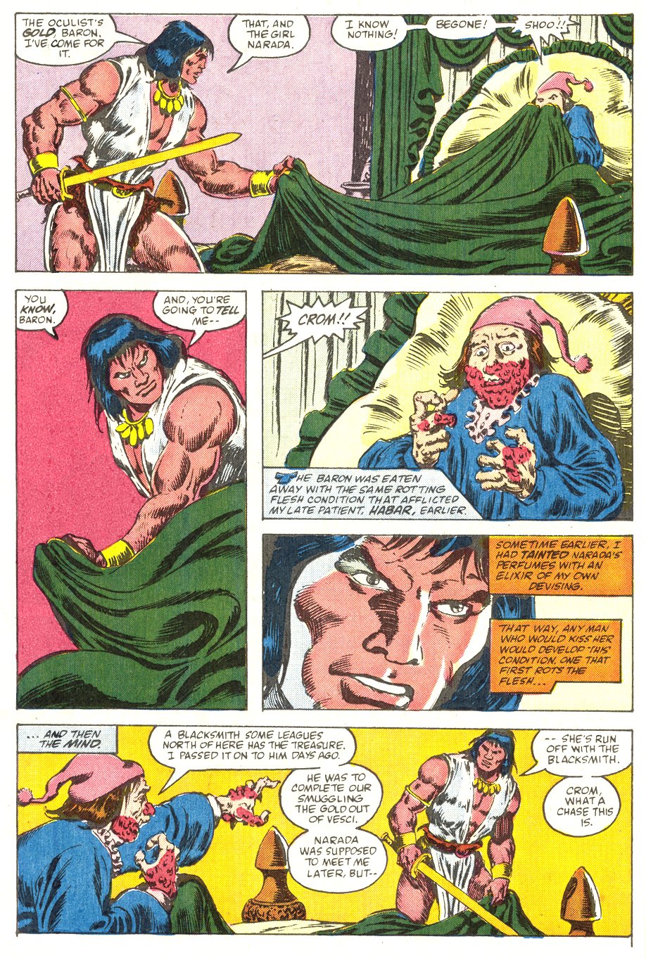 Read online Conan the Barbarian (1970) comic -  Issue # Annual 11 - 19
