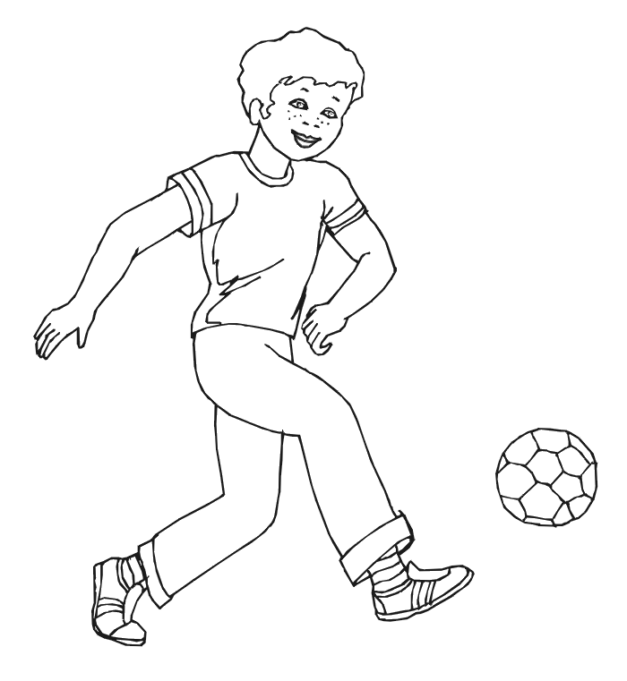 playing coloring pages - photo #23