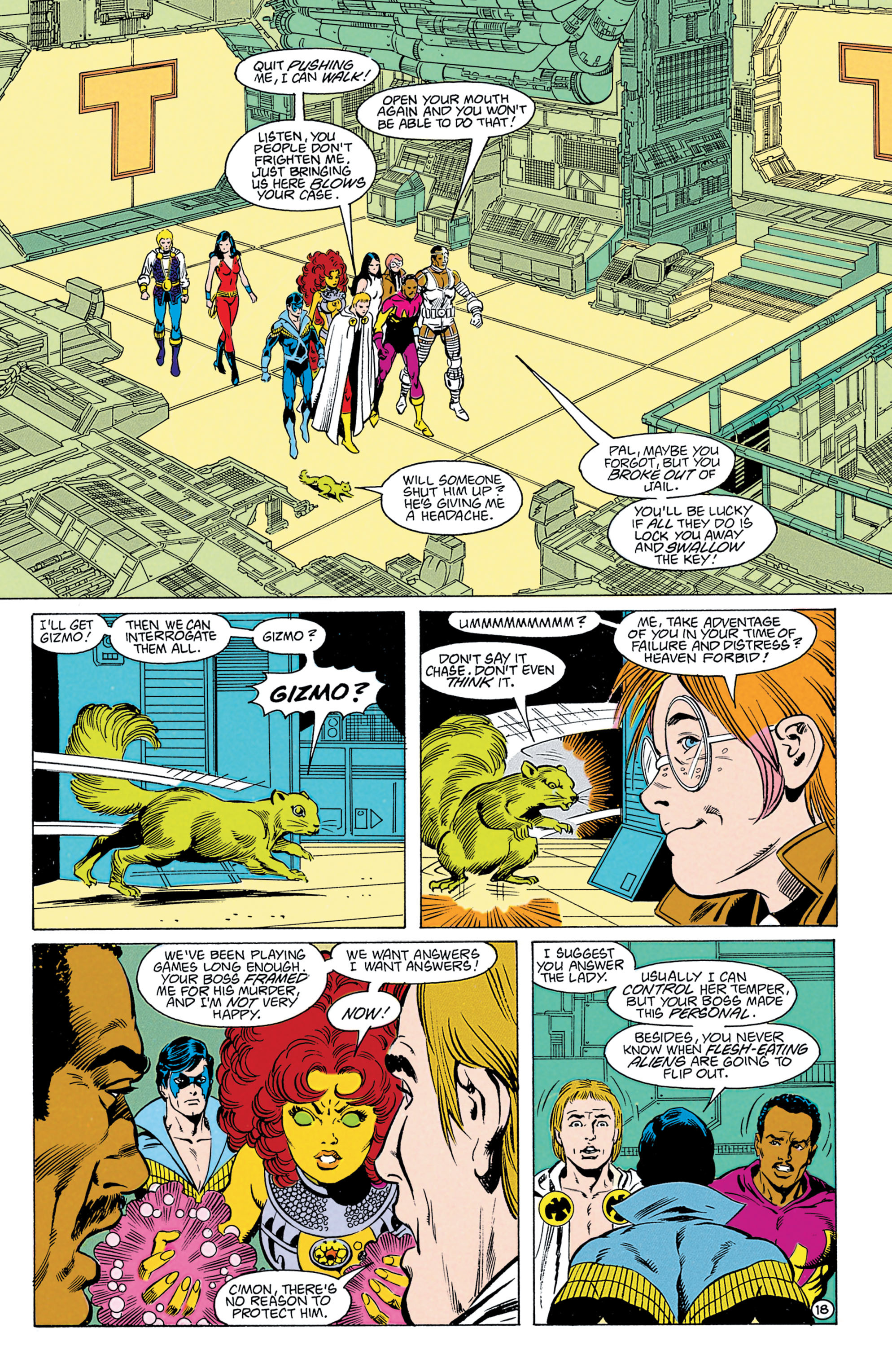 Read online The New Teen Titans (1984) comic -  Issue #42 - 19