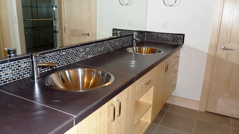 Bathroom vanity backsplash designs. basement bathroom robert ...