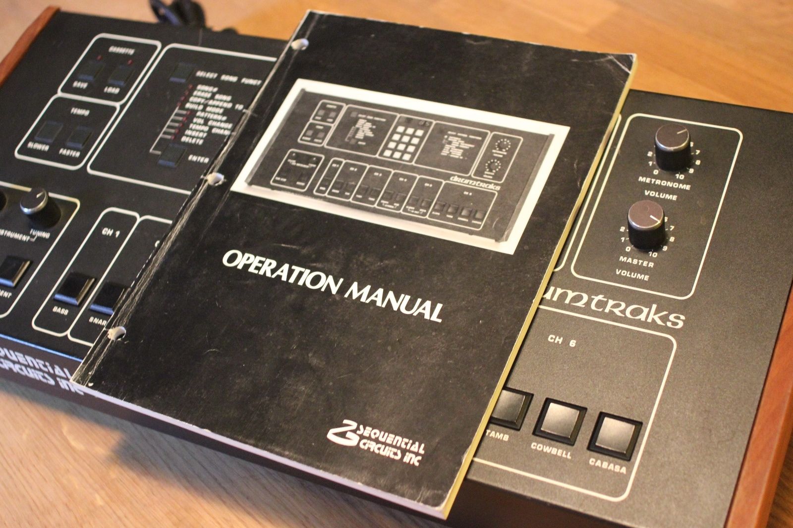 Sequential Circuits Drumtraks OS 0.5 EPROM with MIDI guide booklet & instruction 