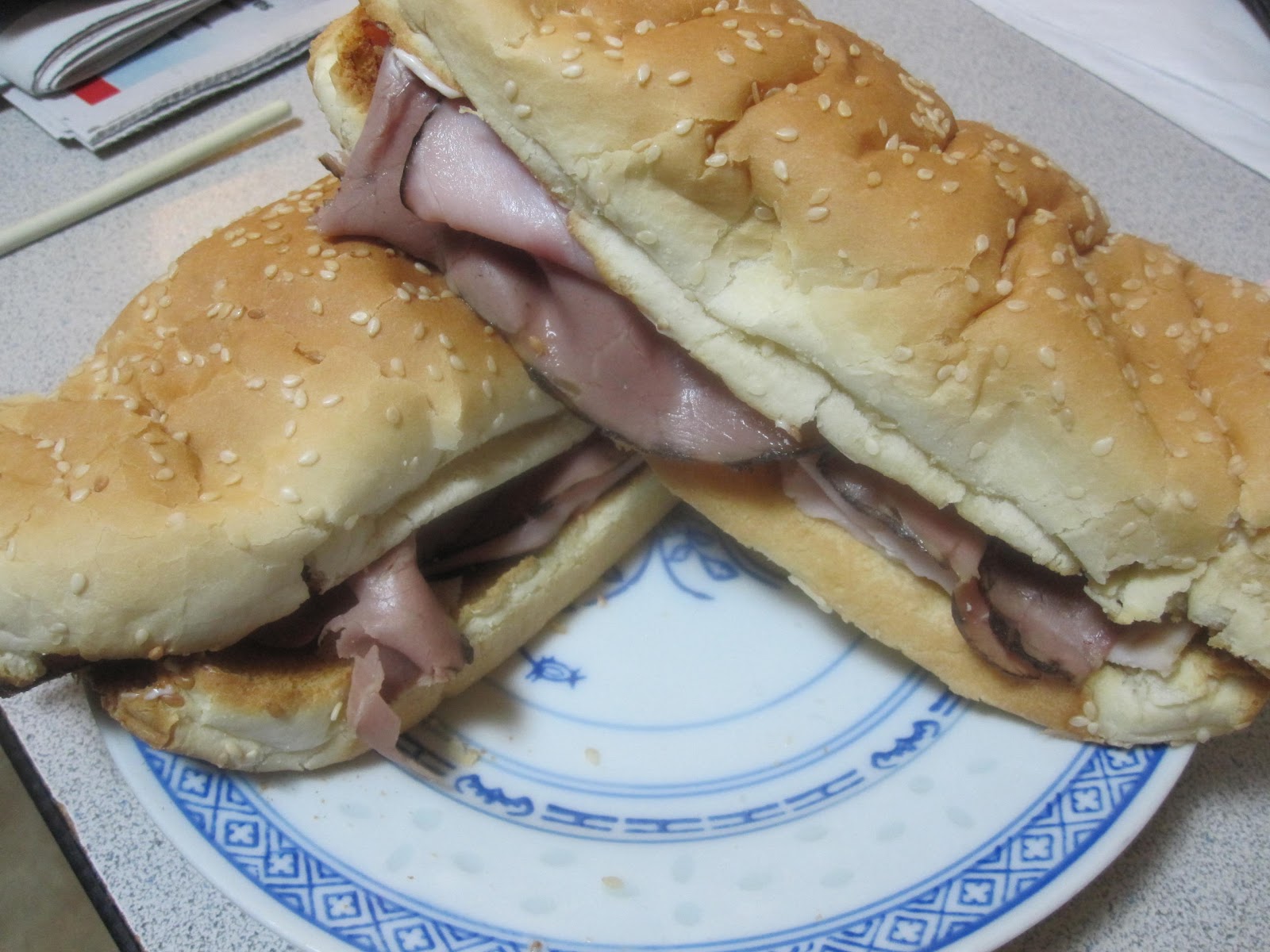 The Food Frontier Toasted Lunch Meat Sandwiches