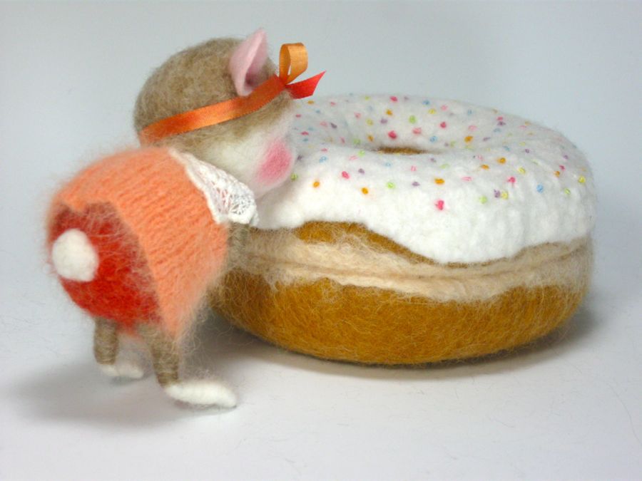 Needle Felting / Needle Felted Creations By Barby Anderson: Sweet Pea 2 ...