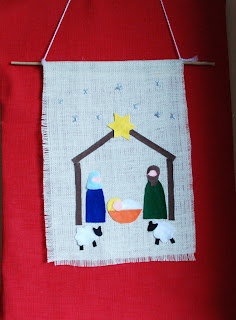 Nativity artist woman banners that artist woman: Winter Projects