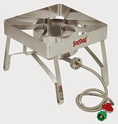 stove gas outdoor stainless steel classic bayou ss84 burner windscreen cooker brew camping