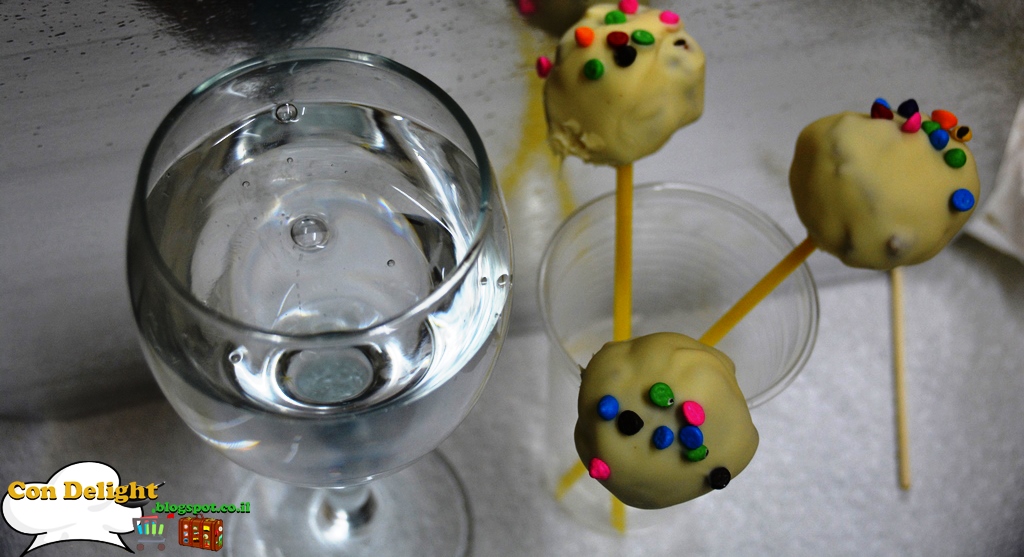Con DeLight עם תענוג אוכל, טיולים ועוד סודה קייק פופס Soda cake pops