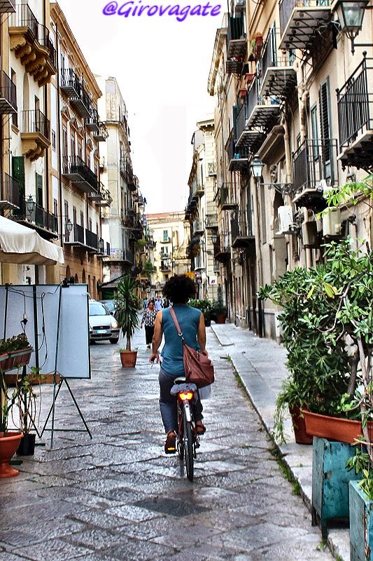 visitare palermo bicicletta