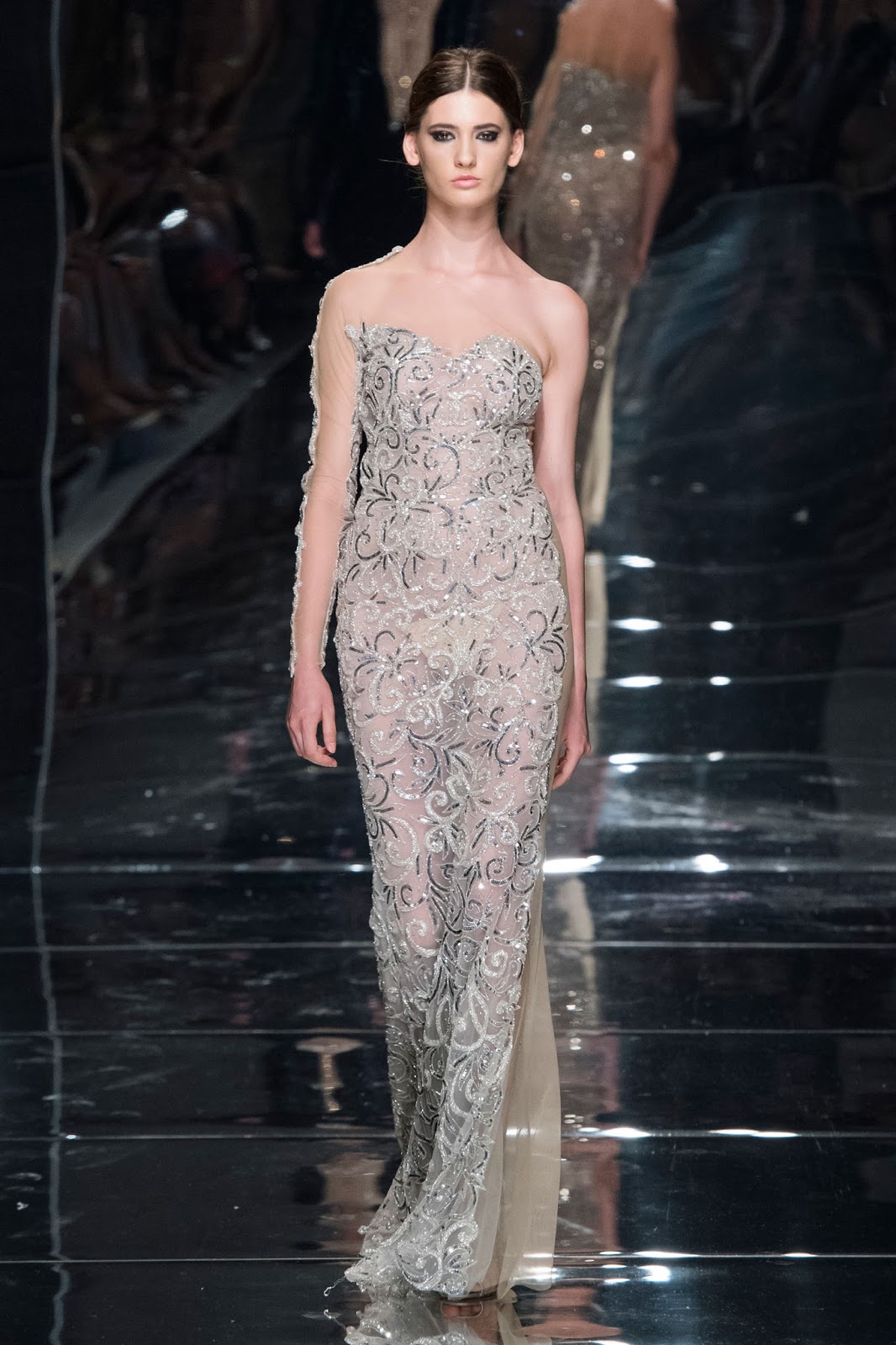 Sparkles and Glamour on the Runway