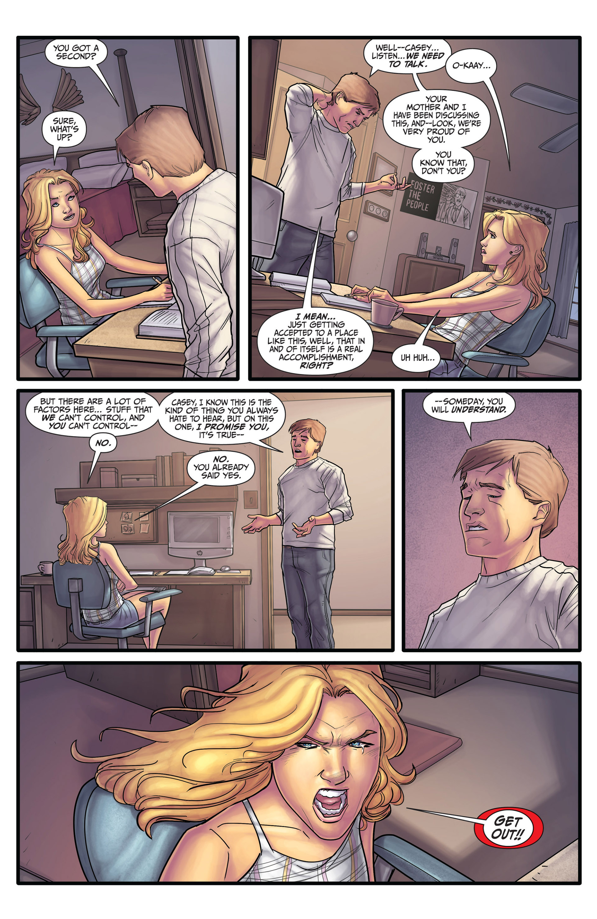 Read online Morning Glories comic -  Issue # _TPB 3 - 118