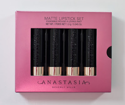 Onderzoek het Voorschrijven Lounge WARPAINT and Unicorns: Anastasia Beverly Hills Pink Matte Lipstick Set in  Orchid, Cotton Candy, Stargazer, & Plumeria with Ruby : Swatches & Review