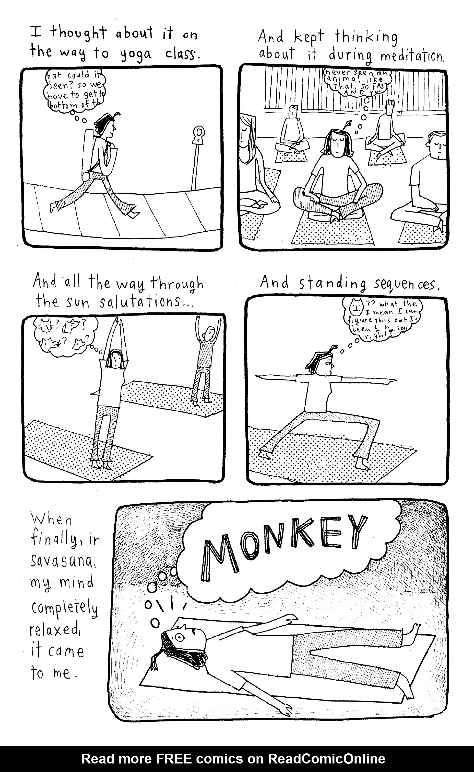 Read online The Monkey in the Basement and Other Delusions comic -  Issue # Full - 6