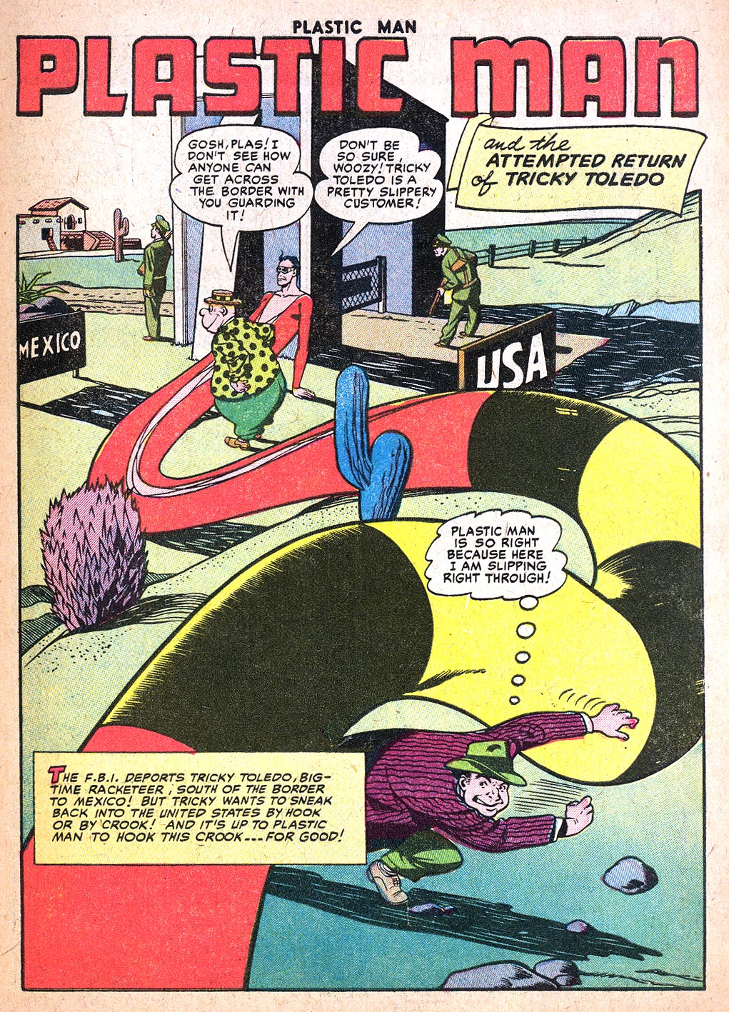 Read online Plastic Man (1943) comic -  Issue #53 - 3