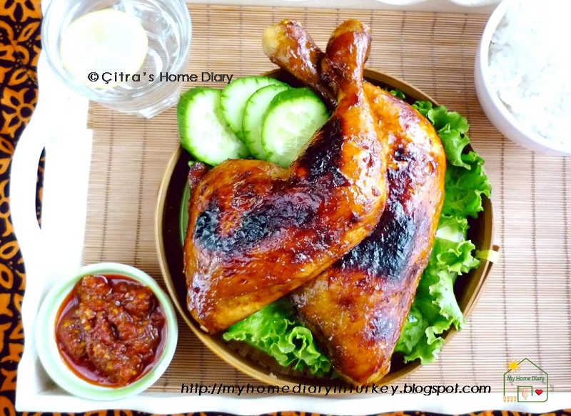 Citra\u0026#39;s Home Diary: Resep Ayam Bakar Kecap \/ authentic \u0130ndonesian sweet soy sauce grilled Chicken