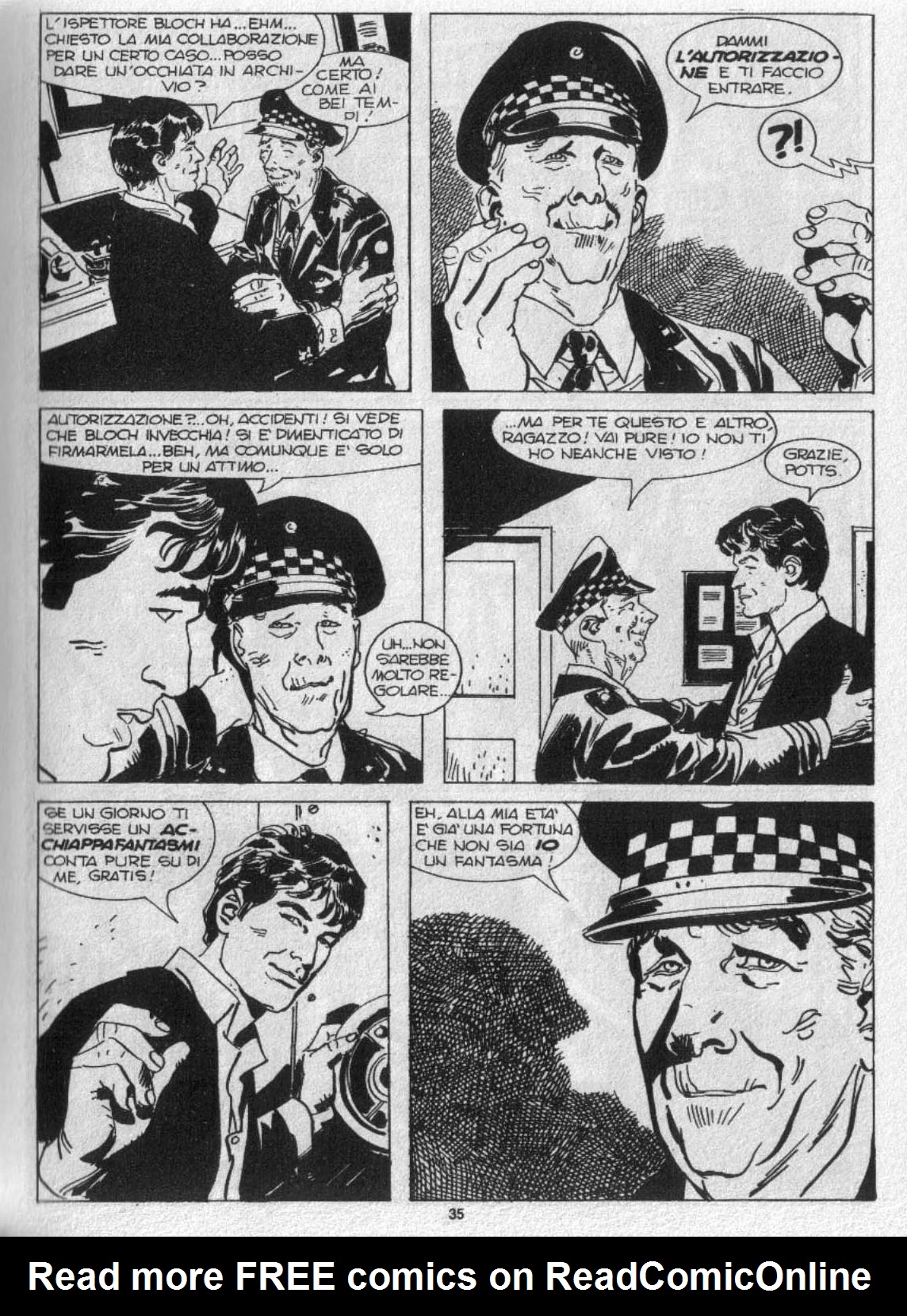 Read online Dylan Dog (1986) comic -  Issue #6 - 32