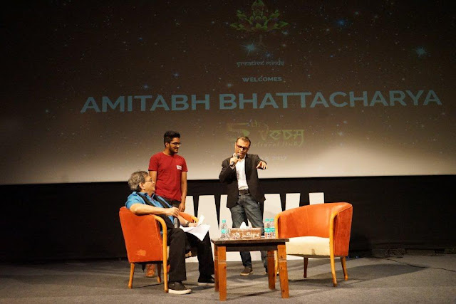 “I always wanted to be a singer, not a lyric writer”, confessed Amitabh Bhattacharya at the 5th Veda session of Whistling Woods International