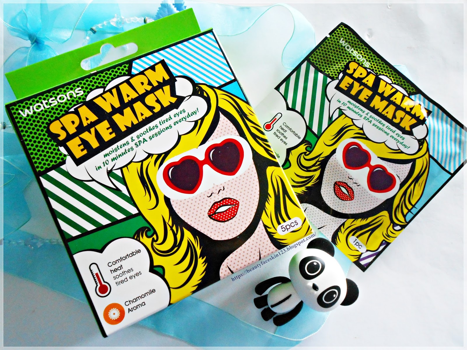 GREAT SKIN&LIFE REVIEW ON WATSONS CHAMOMILE SPA WARM EYE MASK AND