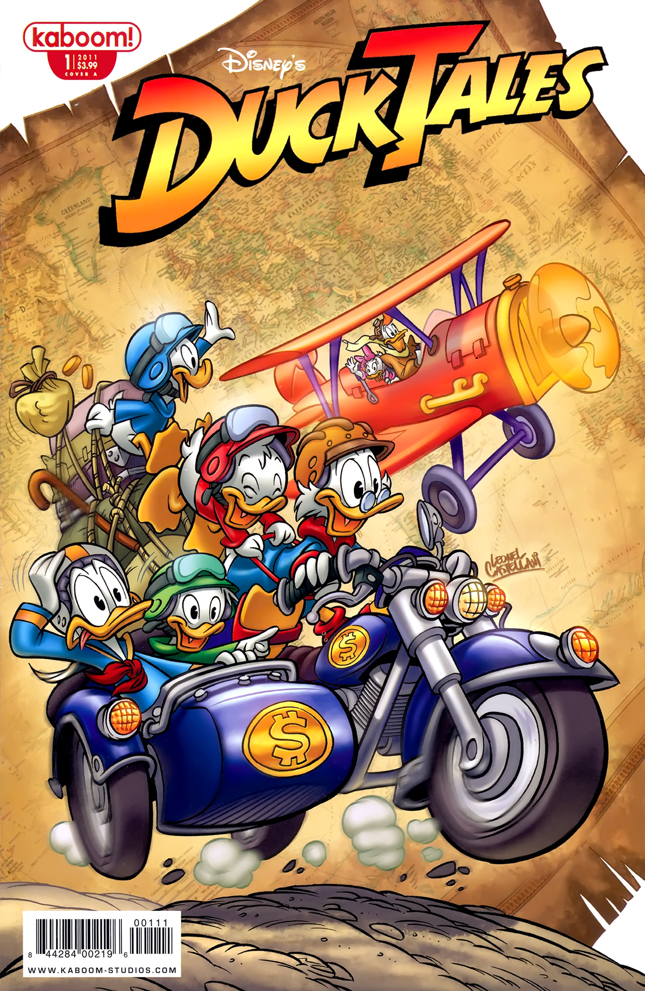 Read online DuckTales comic -  Issue #1 - 1