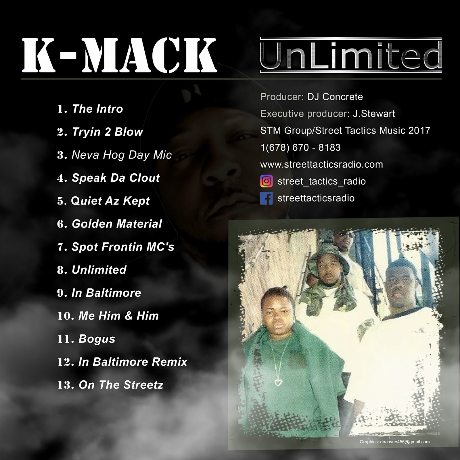 HipHop-TheGoldenEra: K-Mack - Unlimited CD - 2018