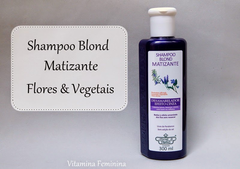 Shampoo Blond Matizante- Flores & Vegetais