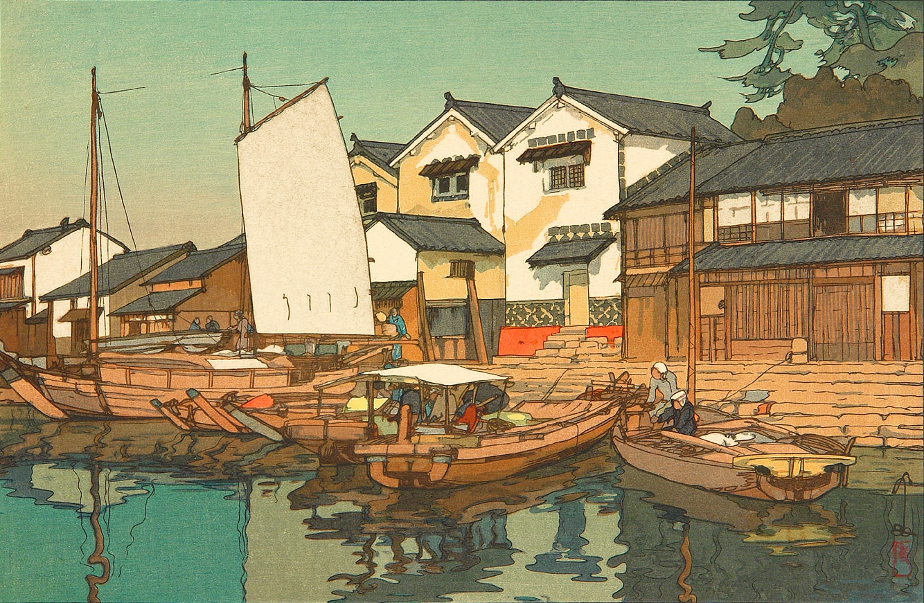 kaos kor Græsse Hiroshi Yoshida | Landscape painter / printmaker | Tutt'Art@ | Pittura •  Scultura • Poesia • Musica