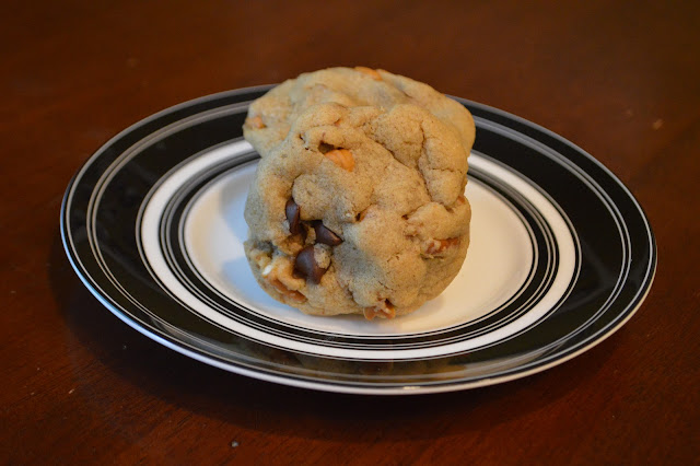 Chocolate Chip Butterscotch Pretzel Cookies