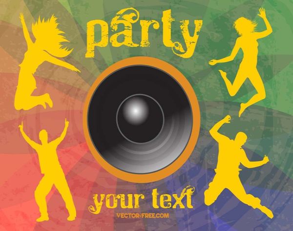 Free Cool Party Vector Graphics