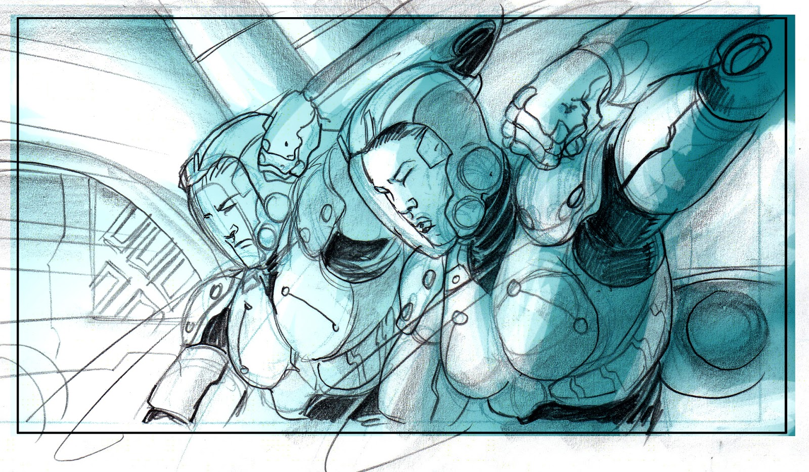 Exclusive: PACIFIC RIM Storyboards and Interview with Rob McCallum.