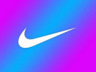 colorful nike sign