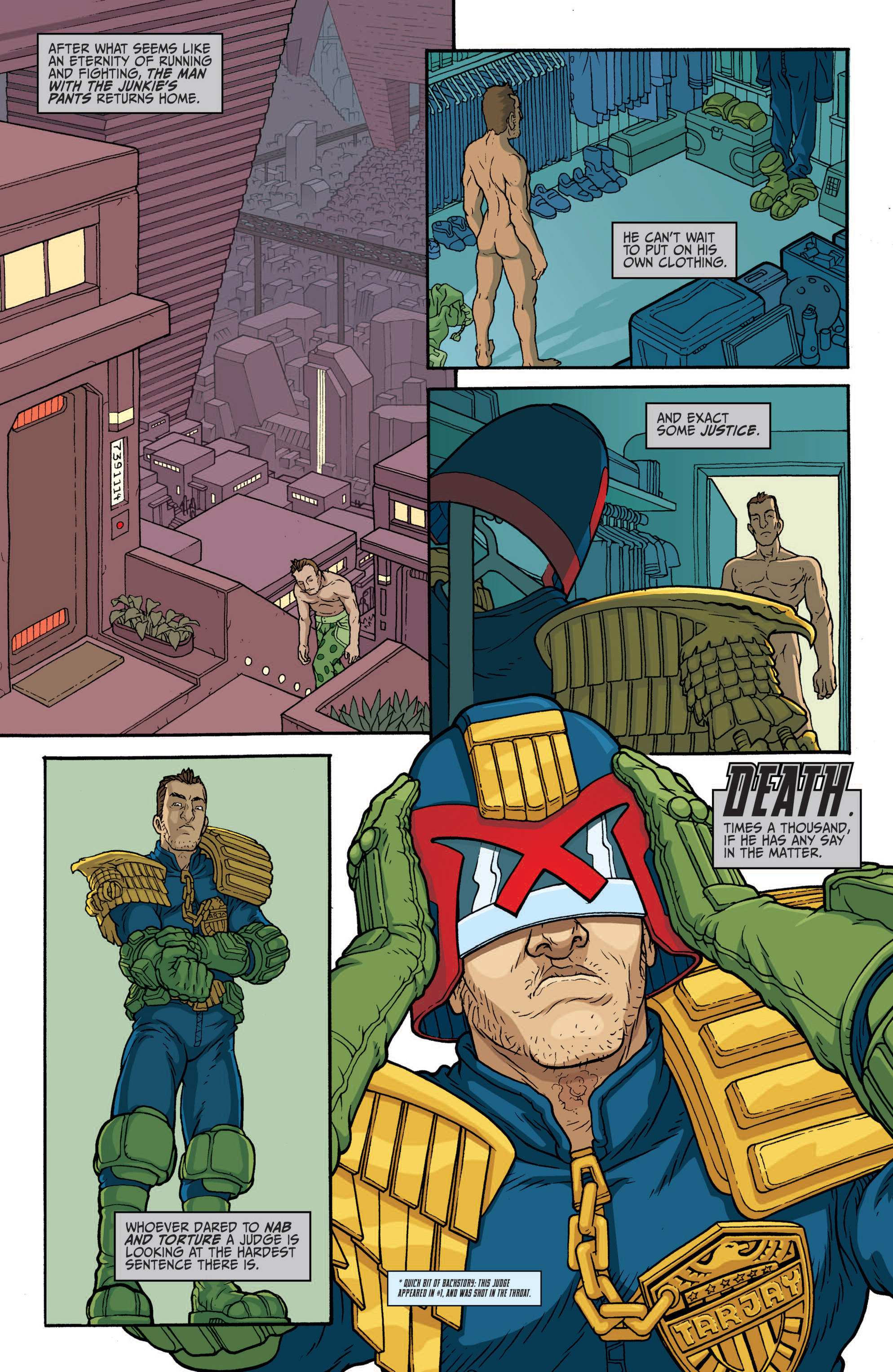 Read online Judge Dredd (2012) comic -  Issue # _TPB 1 - 78