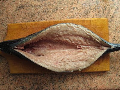 Скумбрия "Праздничная" фаршированная грибами